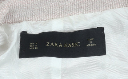 Zara Basic Women's Pink Regular Blazer S