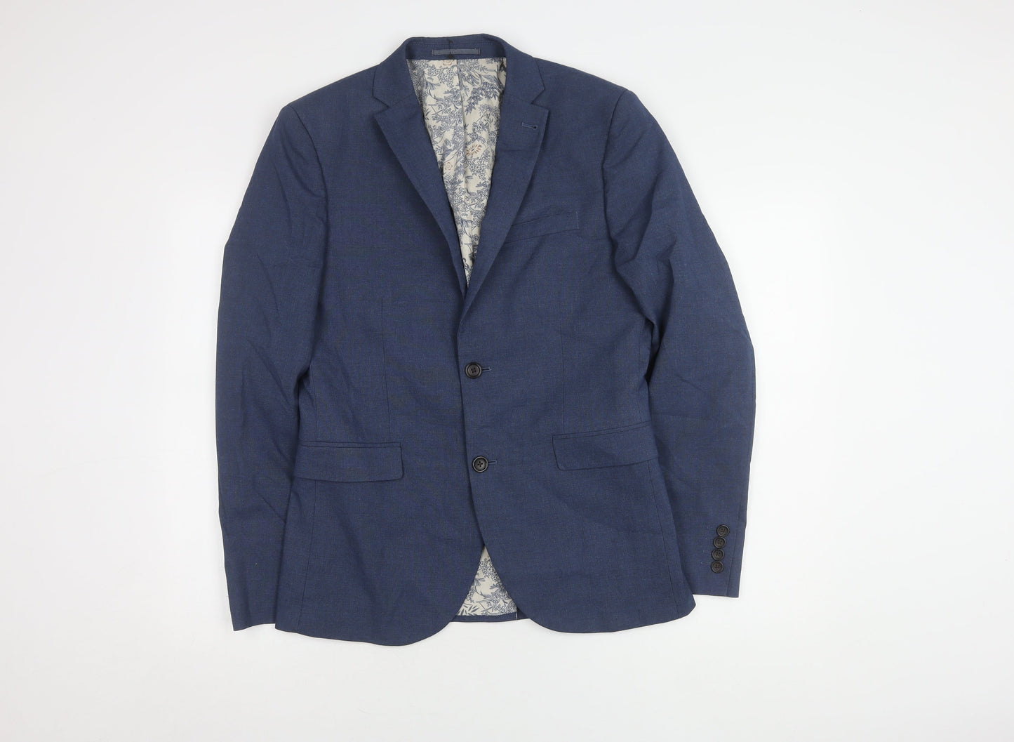 Mens UK Size 38 NEXT Regular Blue Suit Jacket