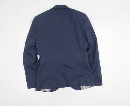 Mens UK Size 38 NEXT Regular Blue Suit Jacket