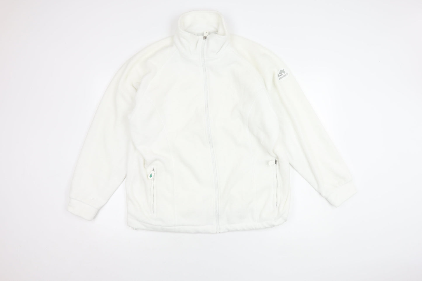 UK Size M Emsmorn White Basic Jacket
