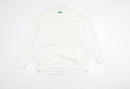 UK Size M Emsmorn White Basic Jacket