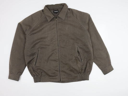 Ashworth Men's XL Grey Basic Casual Jacket