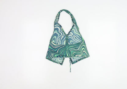 Womens UK Size M Motel Green Camisole Tank