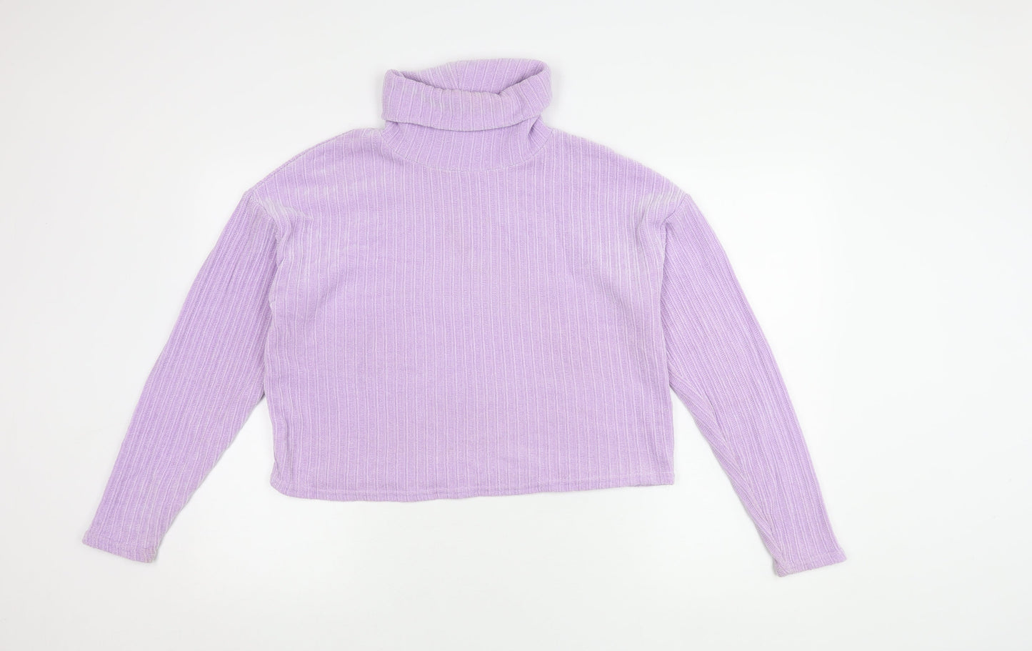 Womens UK Size 12 Stradivarius Purple Pullover Jumper