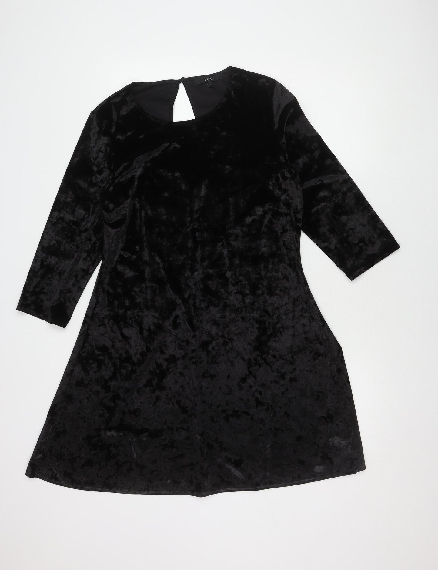 Next Women's Black Stretch Dress Size 16