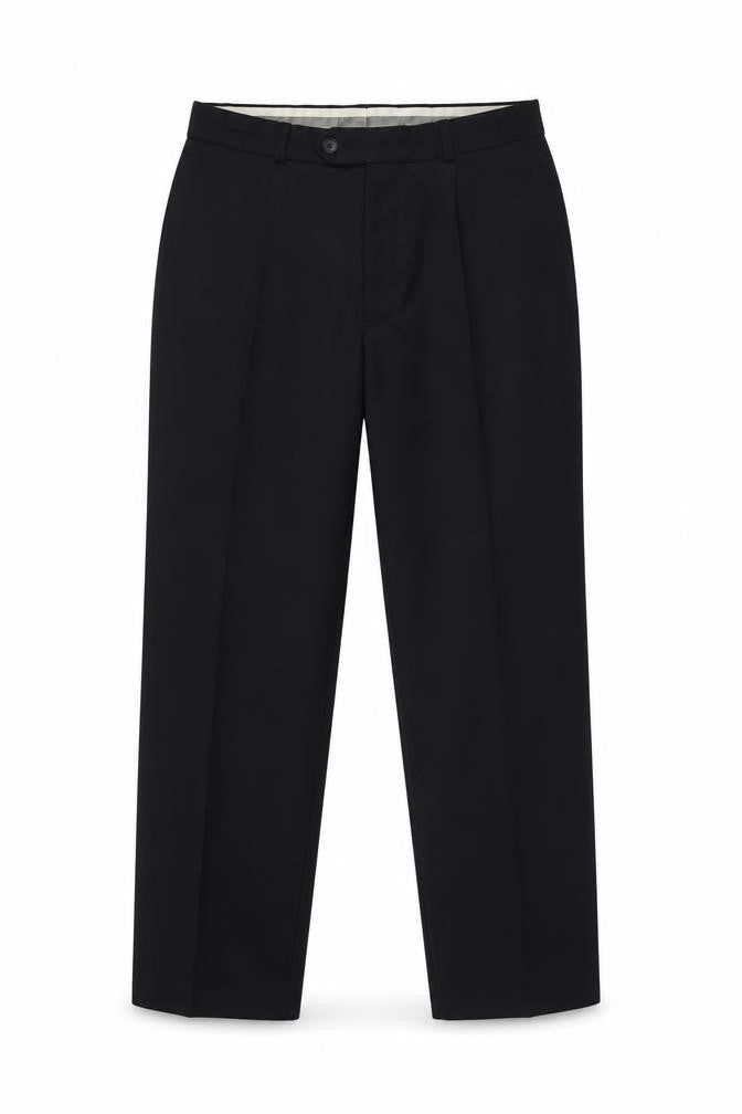 Mens UK Size 32 Berletex   Black Trousers