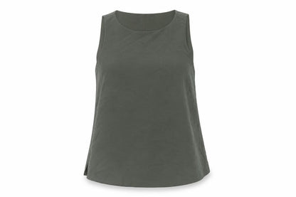 Womens UK Size 8 Marks and Spencer Green Basic Tank
