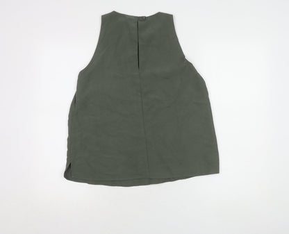 Womens UK Size 8 Marks and Spencer Green Basic Tank