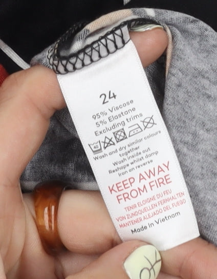 Bonmarché Women’s Multicoloured Cropped Trousers