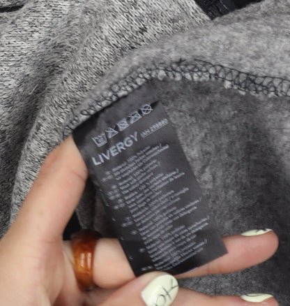 Mens UK Size M Livergy Grey Basic Jacket