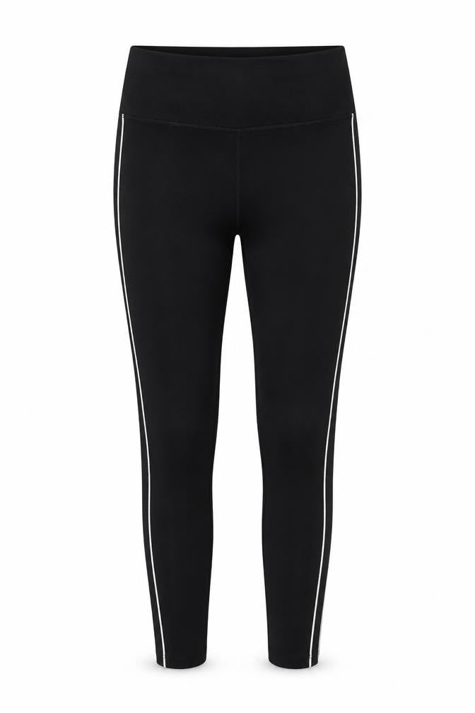 Womens UK Size 12 Marks and Spencer Regular Fit Track Pants Black Leggings