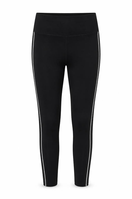 Womens UK Size 12 Marks and Spencer Regular Fit Track Pants Black Leggings