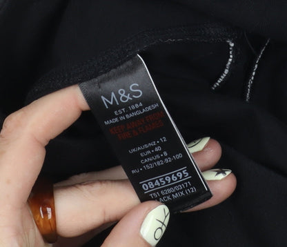 Marks and Spencer Women's Black Leggings Size 12