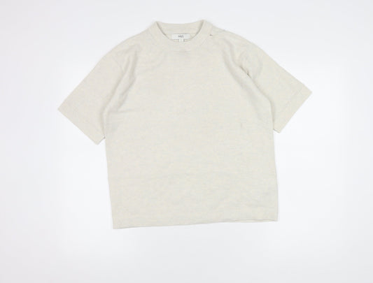 Womens UK Size S Marks and Spencer Ivory Basic