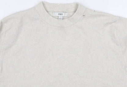 Womens UK Size S Marks and Spencer Ivory Basic