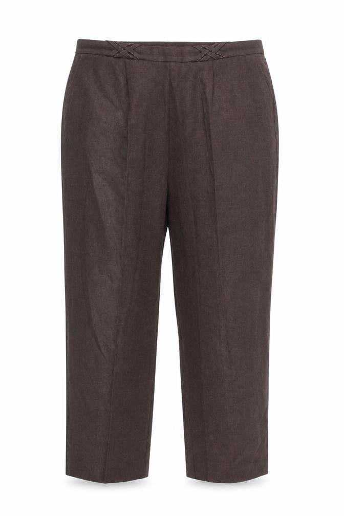 Bonmarché Women’s Brown Polyester Trousers Size 18