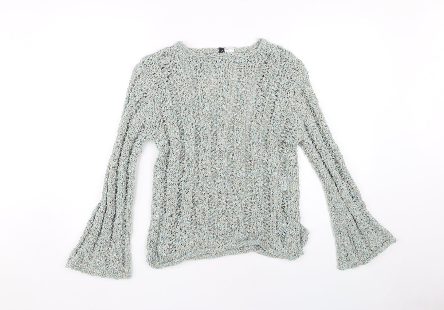 Womens UK Size S H&M Blue Pullover Jumper