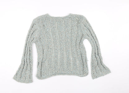 Womens UK Size S H&M Blue Pullover Jumper