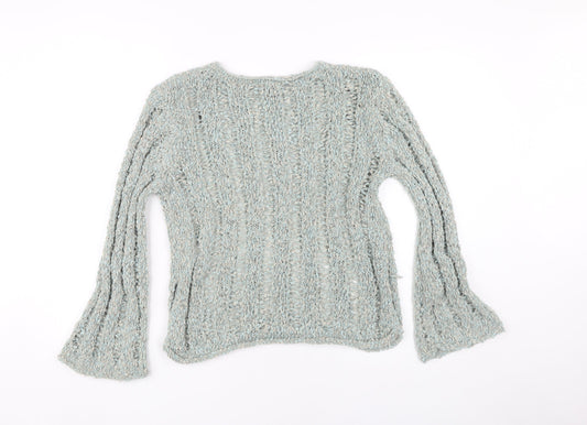 Womens UK Size S H&M Blue Pullover Jumper