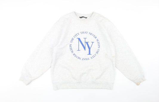 Dunnes Women's Grey S Pullover Sweatshirt