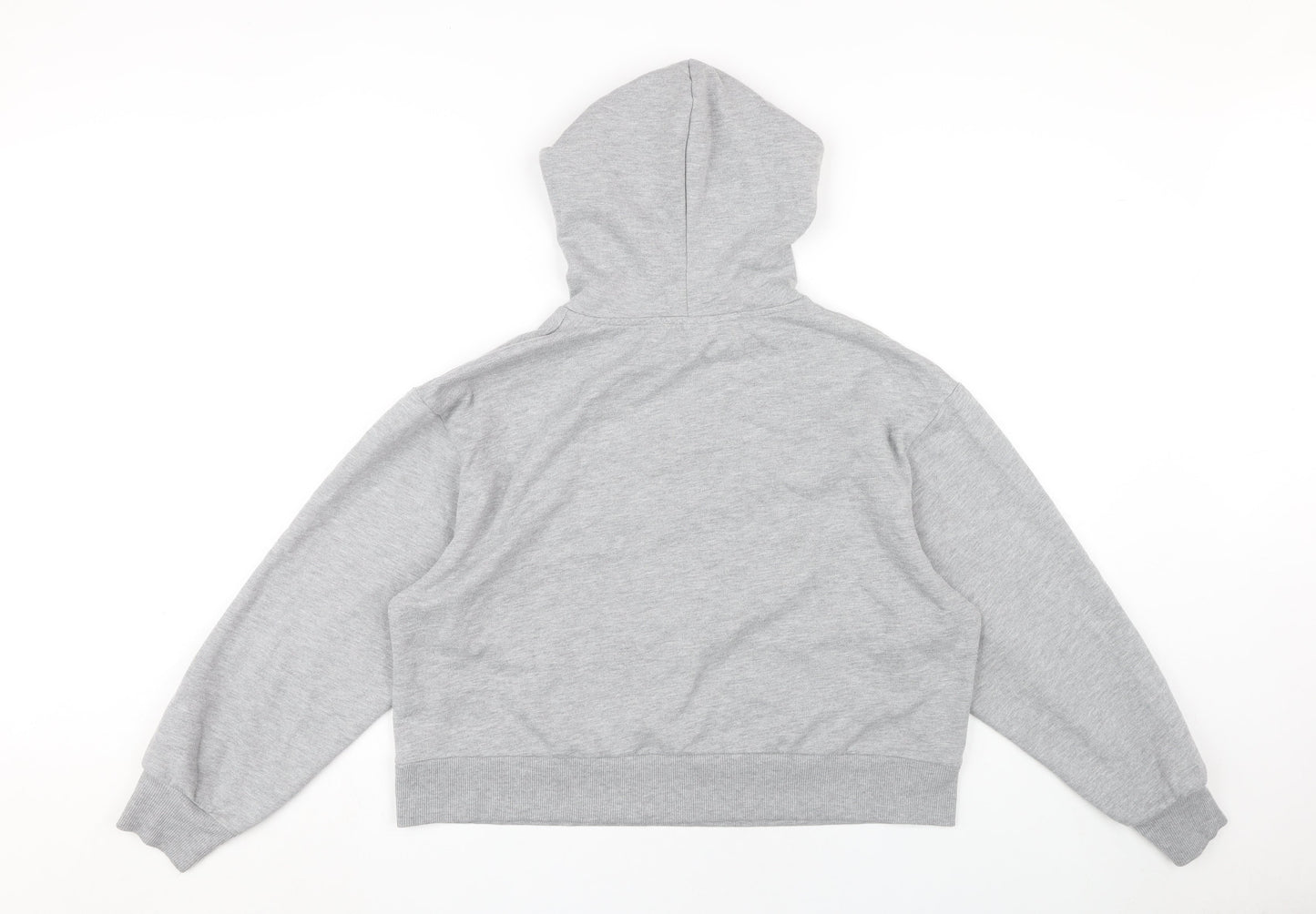 New Look Women's Grey Pullover Hoodie M