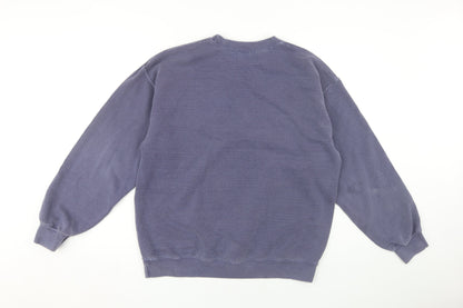 Urban Outfitters Men's Blue Pullover Sweatshirt M