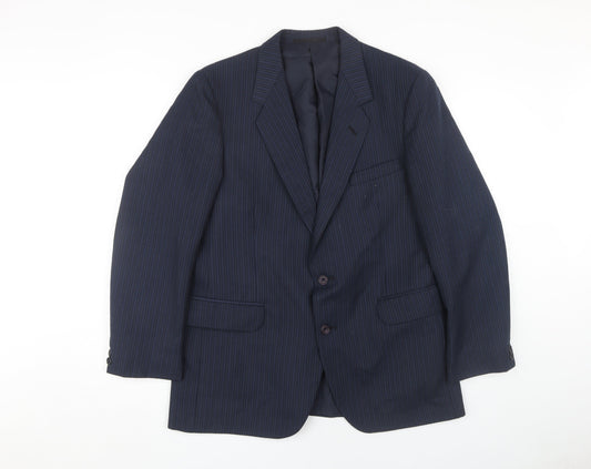 Mens UK Size 40 Unknown Regular Blue Suit Jacket