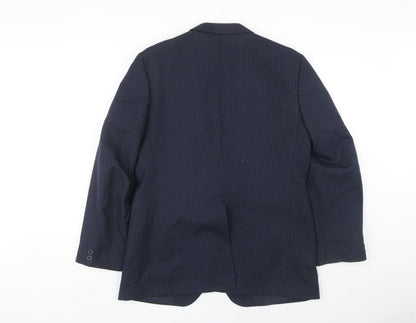 Mens UK Size 40 Unknown Regular Blue Suit Jacket