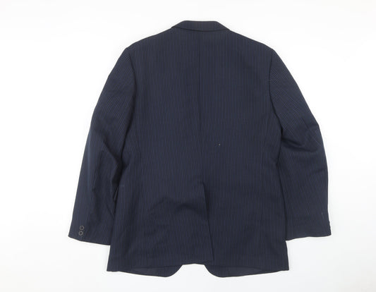 Mens UK Size 40 Unknown Regular Blue Suit Jacket