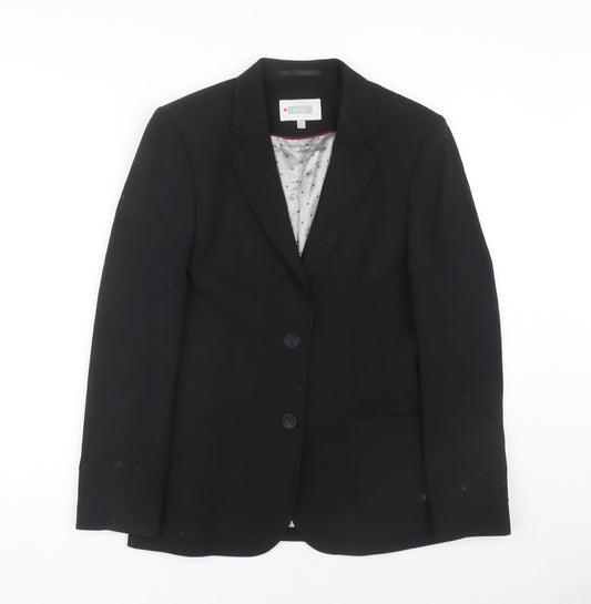 Next Women's Black Wool Blazer Size 10