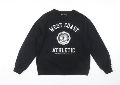 Marks and Spencer Black Unisex Sweatshirt S