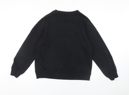 Marks and Spencer Black Unisex Sweatshirt S