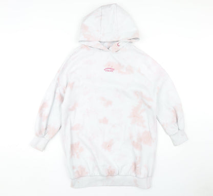 Next Girls Multicoloured Pullover Hoodie - 10 Years