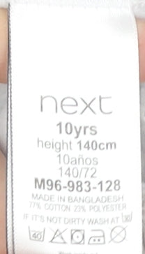 Next Girls Multicoloured Pullover Hoodie - 10 Years
