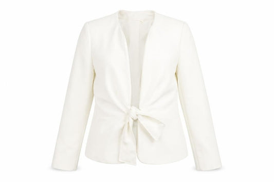 Womens UK Size 14 BHS Ivory Basic Jacket