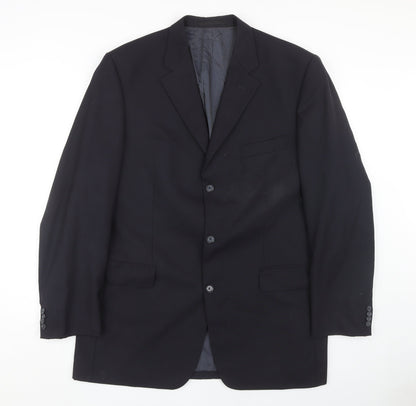 Mens UK Size 42 Odermark Regular Black Suit Jacket