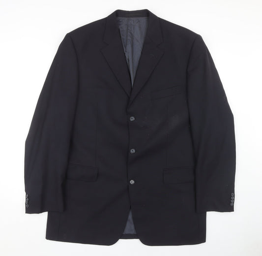 Mens UK Size 42 Odermark Regular Black Suit Jacket