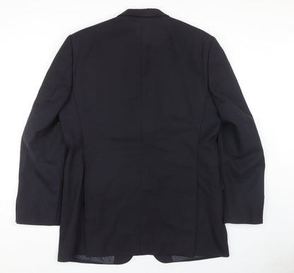 Mens UK Size 42 Odermark Regular Black Suit Jacket