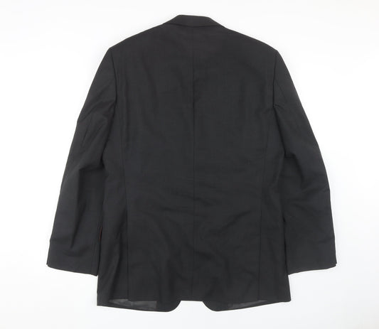 Mens UK Size 38 Simon Carter Regular Grey Suit Jacket