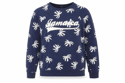 Womens UK Size M H&M Blue Pullover Sweatshirt