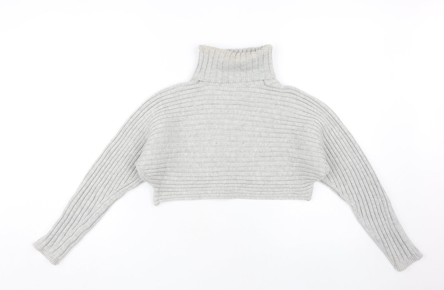 Womens UK Size S New Look Grey Pullover Jumper