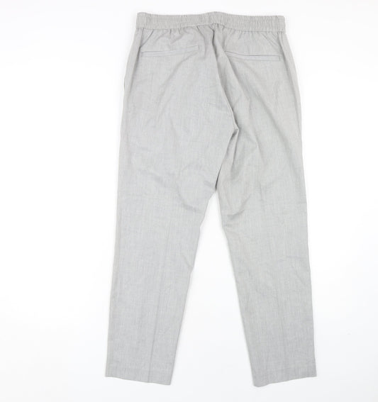 Topman Men's Grey Jogger Trousers Size W32 L30 New
