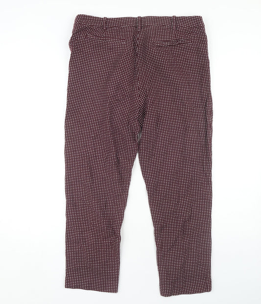 Pure Collection Women's Geometric Trousers Size 16