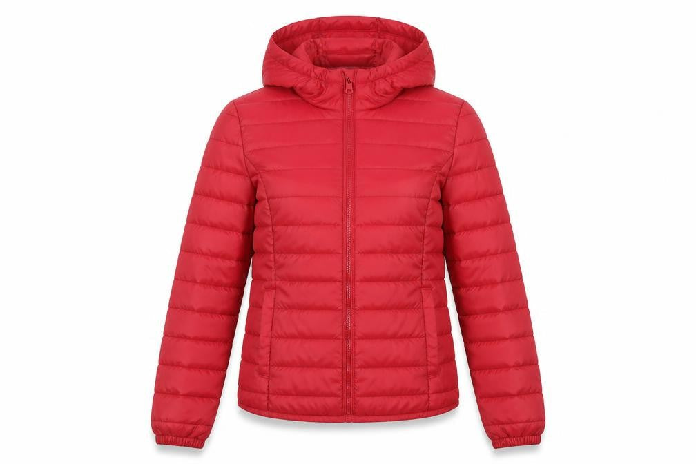 Womens UK Size S Only Red Puffer Jacket
