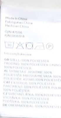 H&M Women's White Polyester Sleeveless Waistcoat S