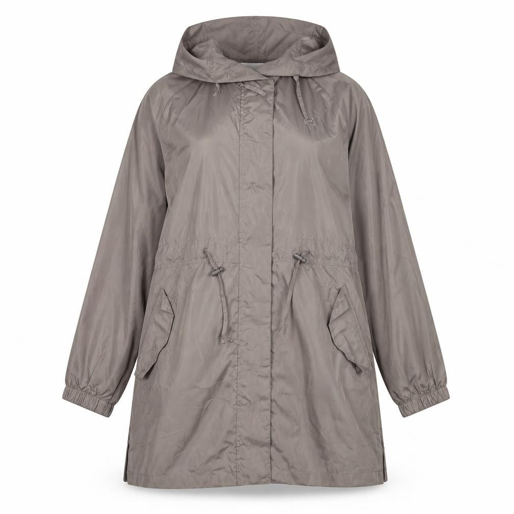 Womens UK Size 12 Mountain Essentials Brown Anorak Coat