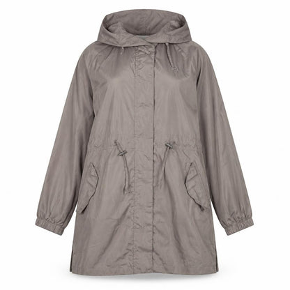 Womens UK Size 12 Mountain Essentials Brown Anorak Coat