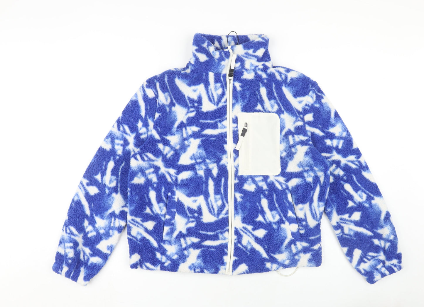 Womens UK Size 8 Marks and Spencer Blue Puffer Jacket