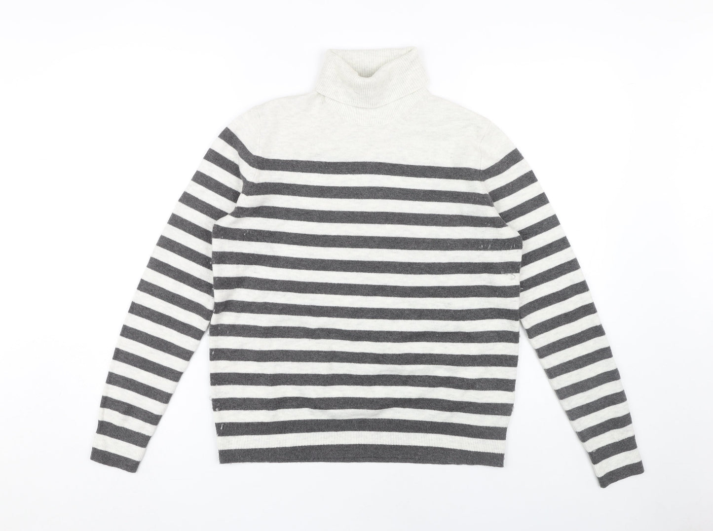 Womens UK Size S Marks and Spencer Grey Pullover Jumper