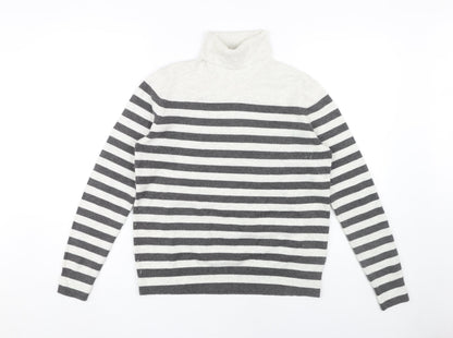 Womens UK Size S Marks and Spencer Grey Pullover Jumper